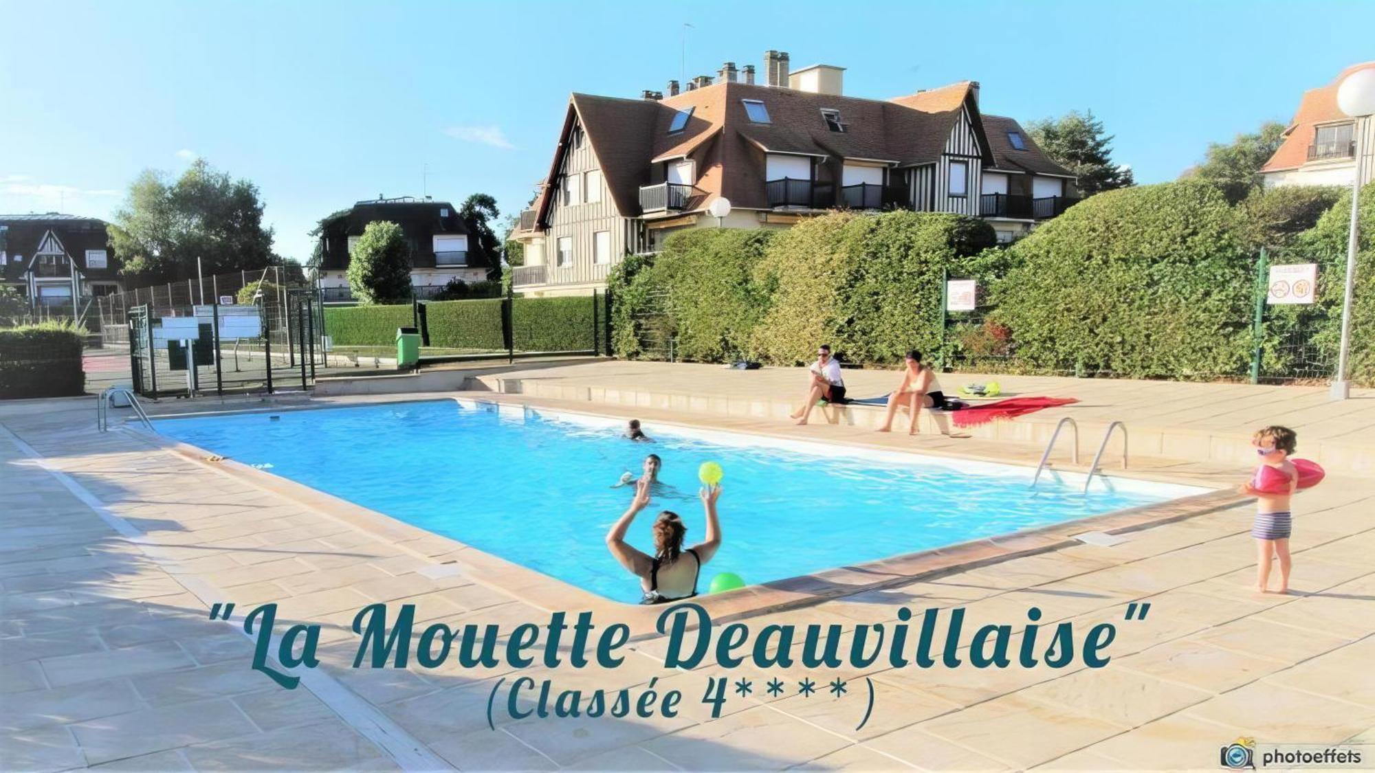 Cadre Exceptionnel: Duplex Classe 4**** Tennis, Piscine, Parking, Linge Inclus, Wifi, Materiel Bebe, Proximite Centre Deauville Bagian luar foto